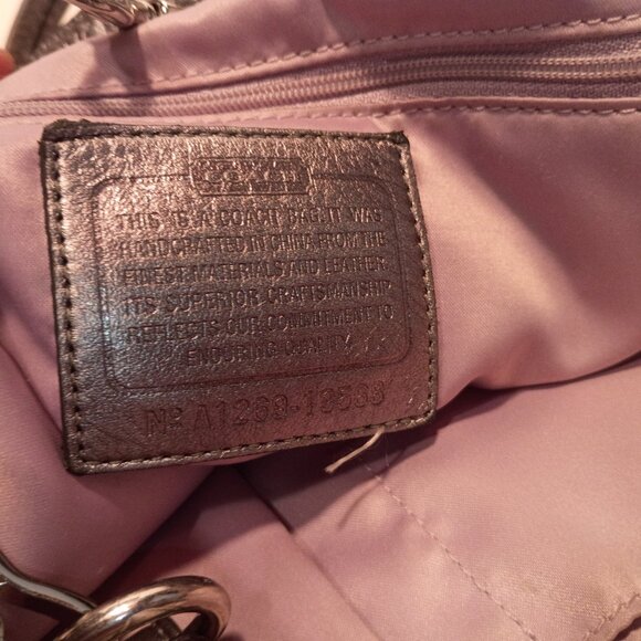 Coach Metallic Crossbody Bag - Picture 15 of 15